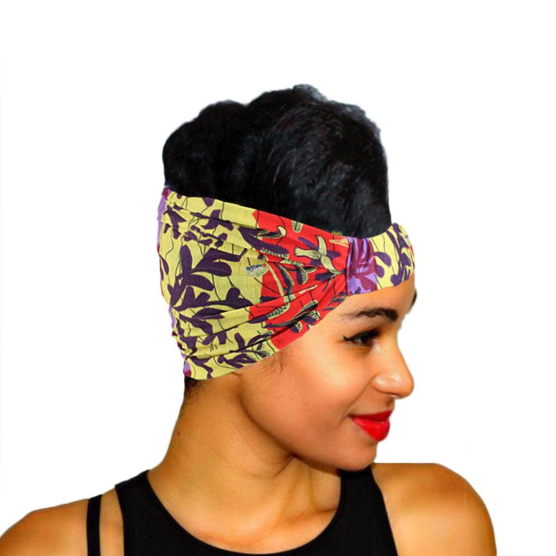 African Print Head Band