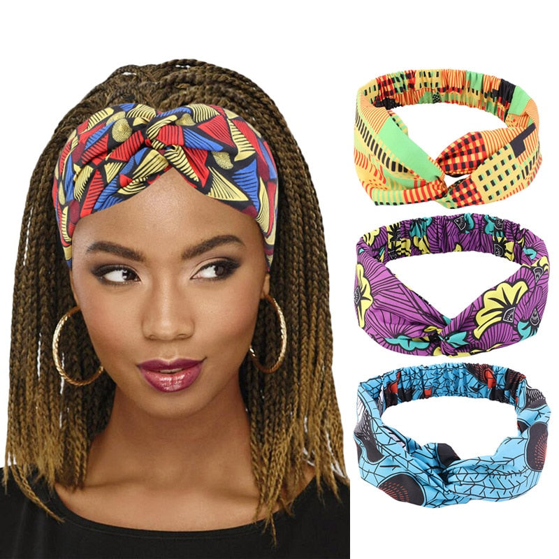 African Print Head Band