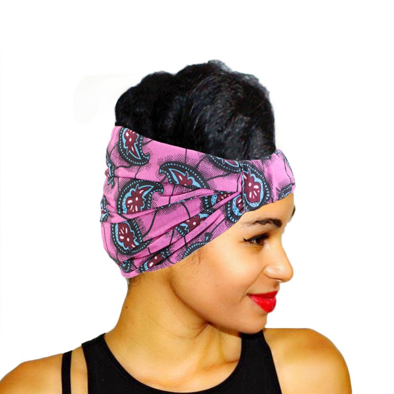 African Print Head Band