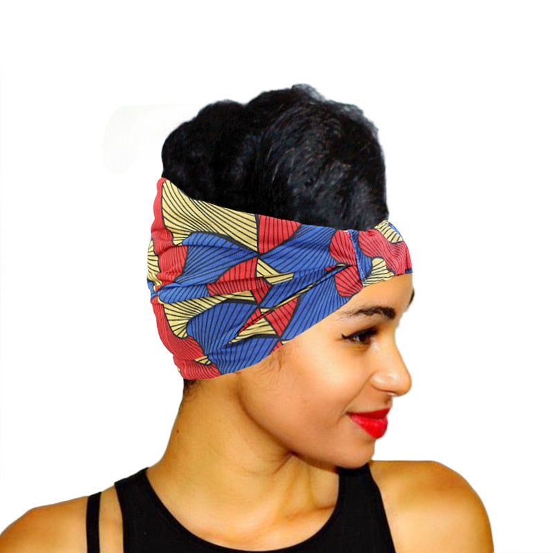 African Print Head Band