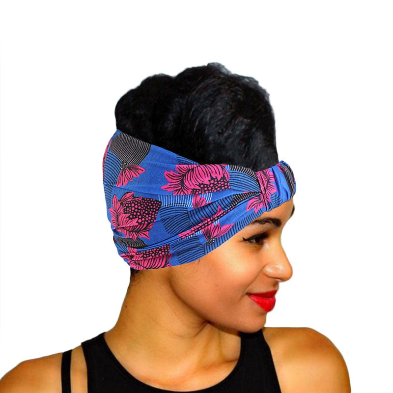 African Print Head Band