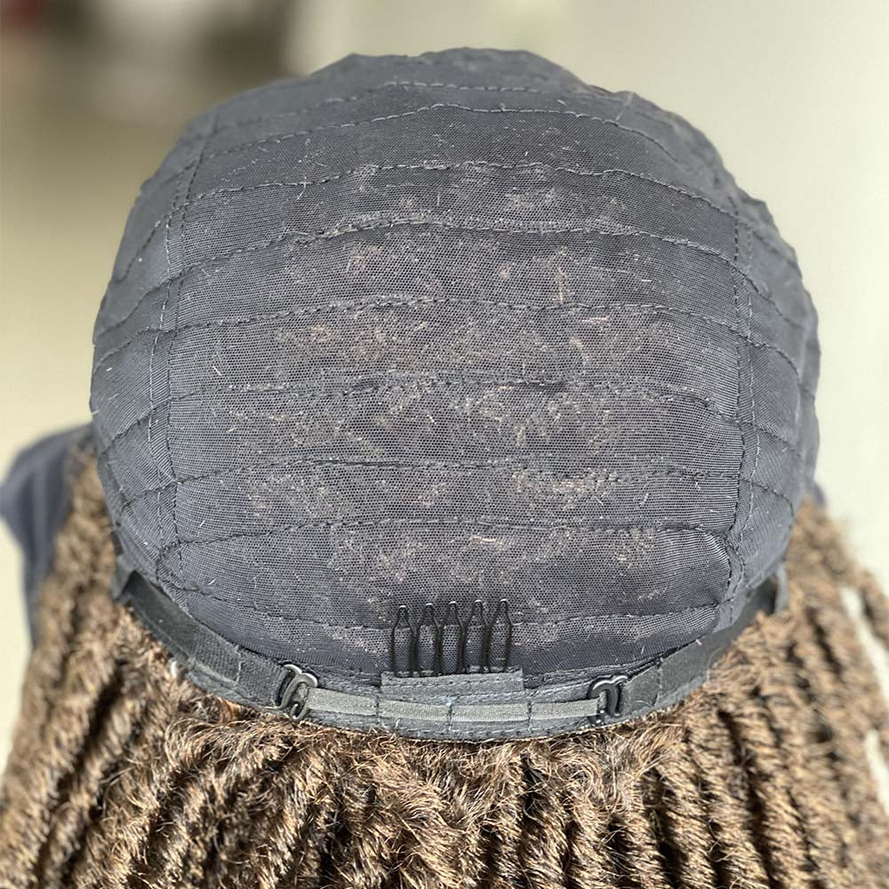 Cosplay Headband Dreadlock Synthetic soft faux locs Wigs Braiding Crochet Twist Hair Wigs For Black Women/Men