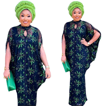 Plus Size African Dresses For Women Abaya Muslim Fashion Abaya Boubou Dashiki Ankara Outfits Gown Dubai Kaftan Robe Marocaine