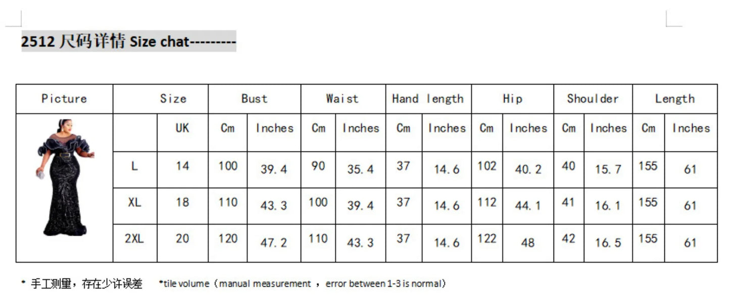 2023 Spring Summer Elegant African Women Short Sleeve Sequined Wedding Party Long Dress Africna Dresses for Women Maxi Dress