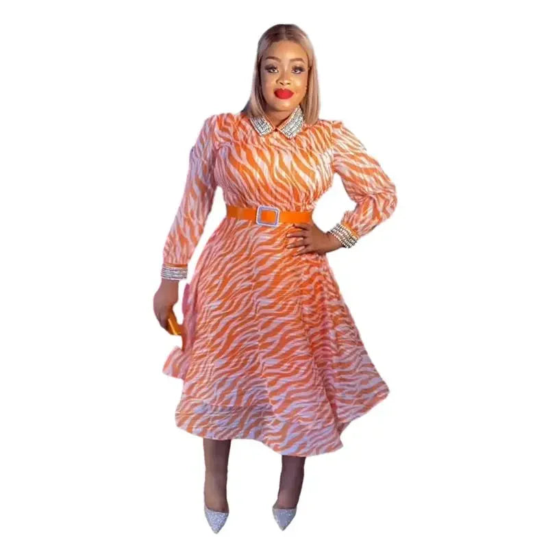 Fashion Plus Size African Party Dresses for Women Dashiki Ankara Evening Gowns Elegant Muslim Maxi Dress African Clothing