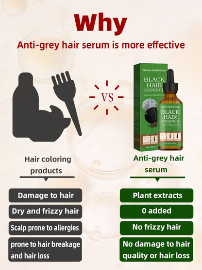 Anti Gray Hair Man Treatment Remove White Hair Serum