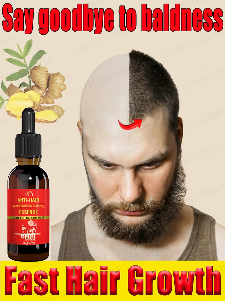 Hair growth oil, repair baldness, hereditary hair loss, change baldness in 7 days