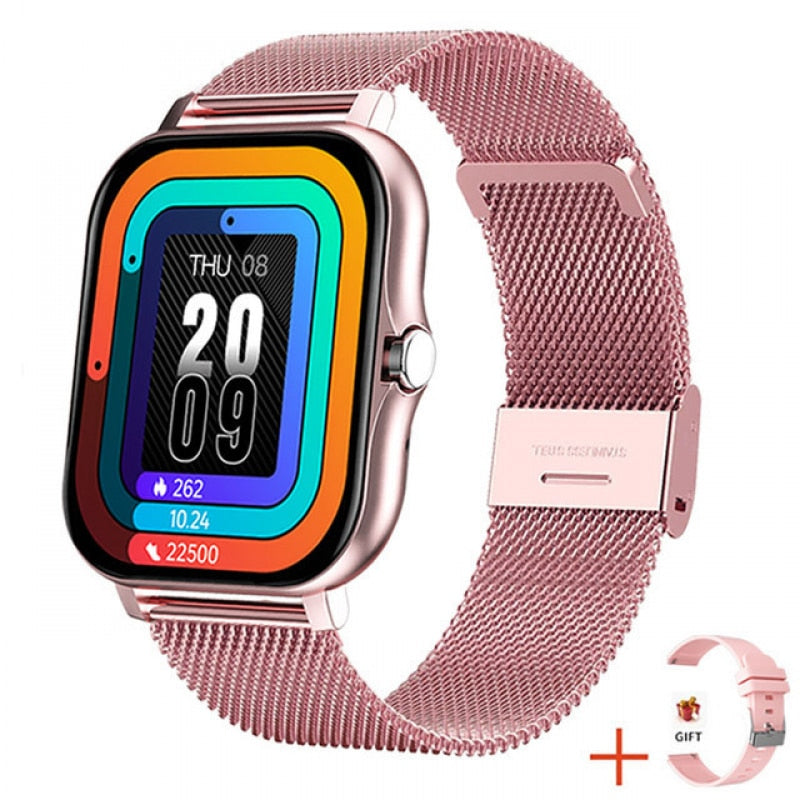 Y13 Smart Watch for Men Women Waterproof Sport Watches Fitness Pedometer Heart Rate Monitoring Touch Screen Calling Bracelet