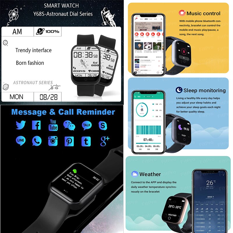 Women or men smart watch